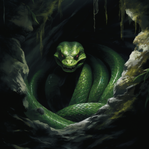 Green snake