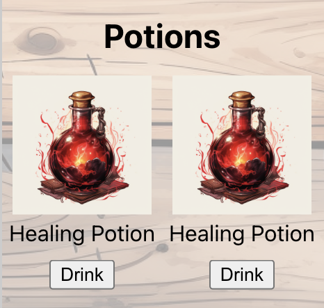 Game Dev Update: Consuming Potions